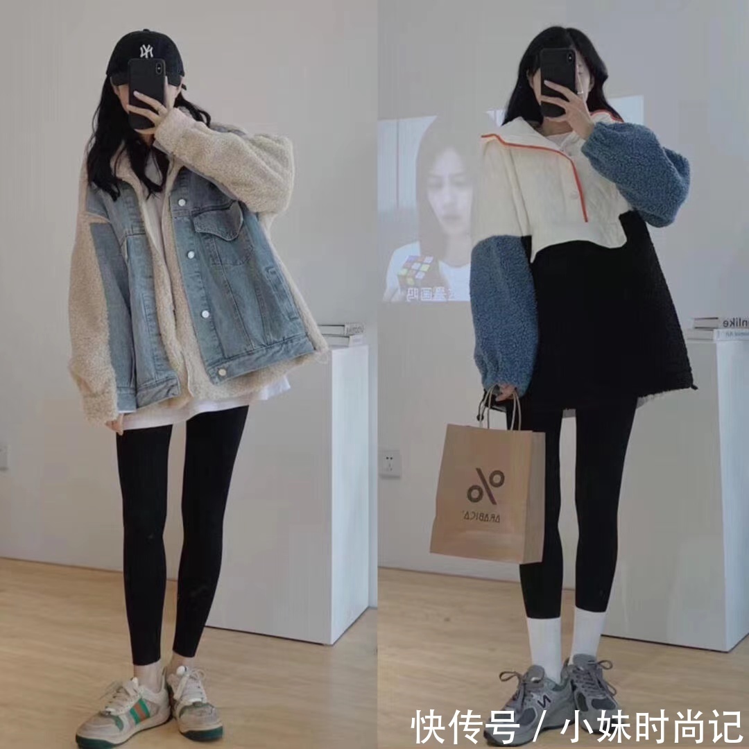 ＂鲨鱼裤＂+白袜真的丑吗？学小姐姐这12套穿搭，尽显纤细双腿