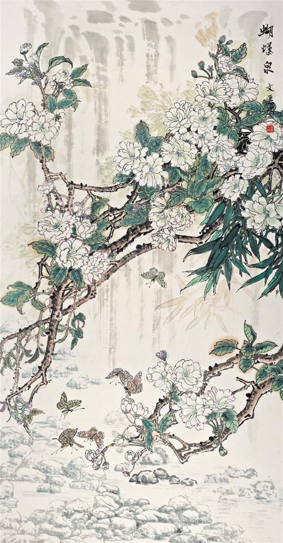 花鸟画|灵动韵致染成章——黄文丽的静逸花鸟世界