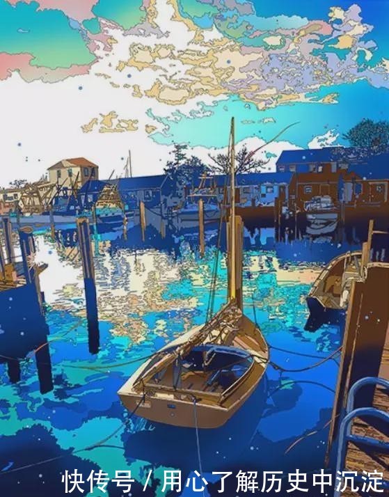 色彩强烈耀眼且张力十足 日本画家铃木英人的绘画作品 快资讯