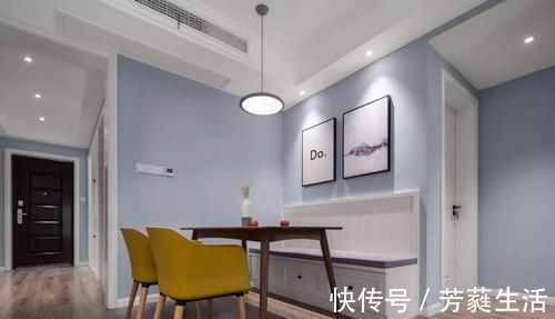 卡座|家里万万不要买整套餐桌椅,聪明人都用这种设计,省钱实用不占地