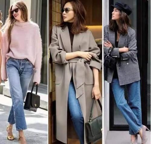今年流行这样穿职场通勤装，不仅方便保暖，而且搭配时髦又得体！