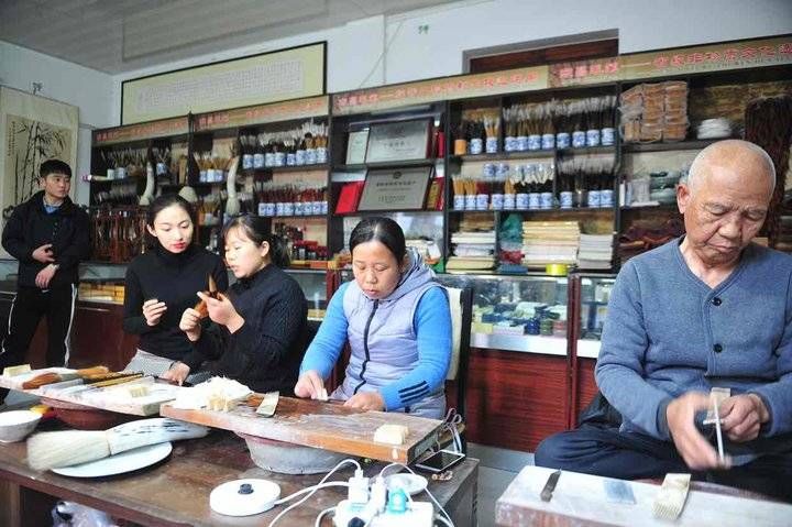 非物质文化遗产&东昌毛笔聊城一绝，制作工艺有多复杂？