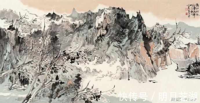 画家$“色破墨法、色破水法”的学习与使用,要先懂“法无定式”