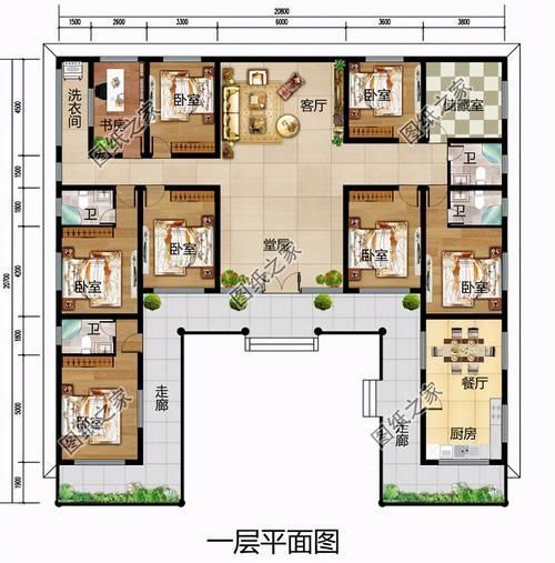 展示|乡村普通别墅房子户型图,这几款最受农村朋友的青睐,一起来看看吧