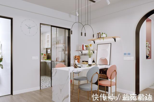 简餐|129㎡一人居引爆业主群,开放式书房+步入式衣帽间绝了