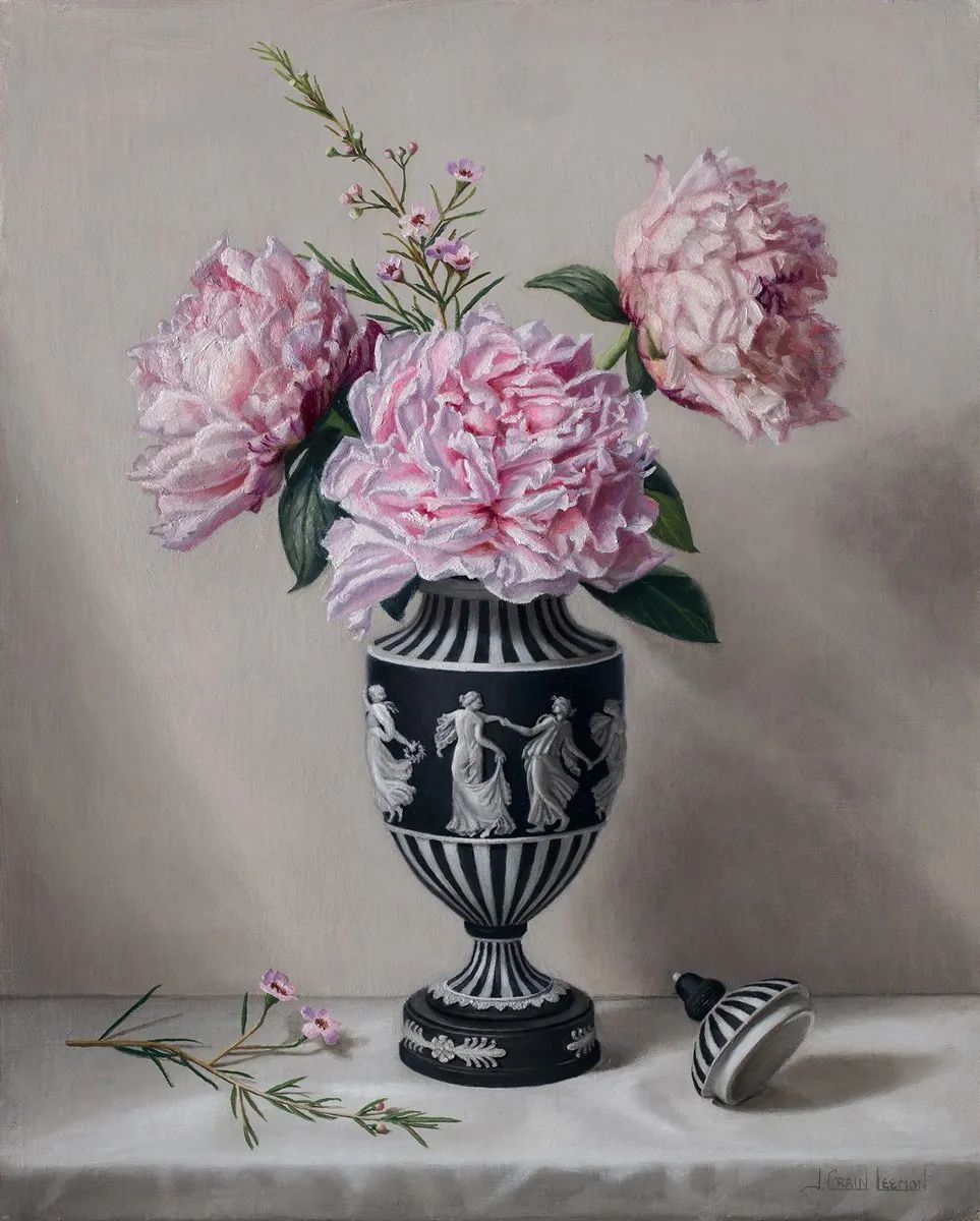 花卉|这位美国女艺术家笔下的花卉,魅力色彩,栩栩如生!