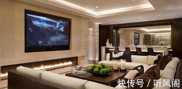 背景墙|普通家装太过死板,“电视墙”拯救古板风格,家里有亮点