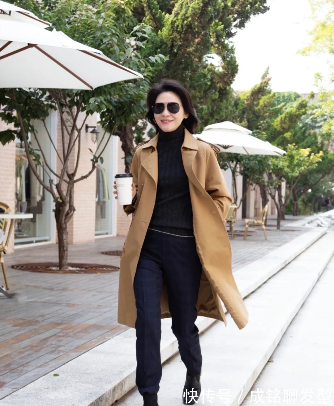 半身裙|五十岁的女人想减龄必须会穿?掌握这三个穿搭技巧,显年轻又高级