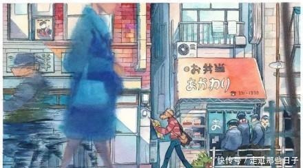 《你的名字》手绘画面,这些美到窒息的场景原来都是他画的