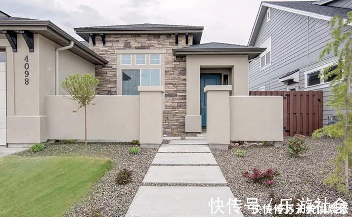 鹅卵石|水泥板搭配鹅卵石铺院子,简直太美了,我要有院子就这么铺