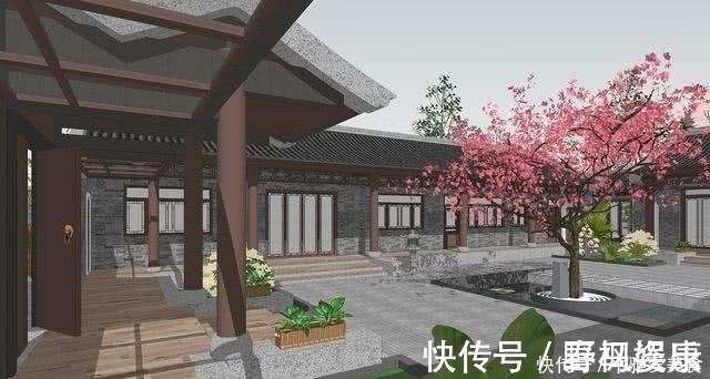 宅基地|他花了69万，在村里建造了一座四合院，完工后，邻居都羡慕了