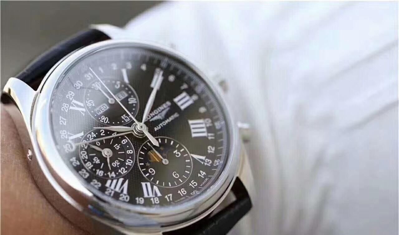 表冠|3M厂浪琴名匠（八针月相）真假对比评测及调校使用方法