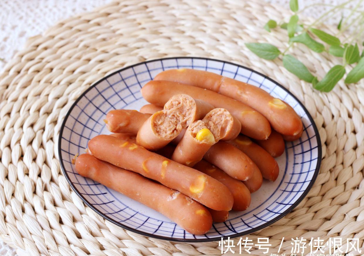 自制香肠并不难,只需1种调味料,一次就成功,孩子超爱吃