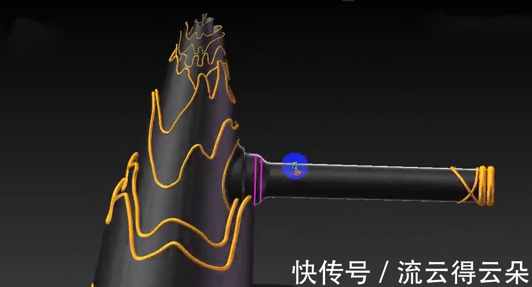 圆锥体|斗罗大陆粉丝自制电视剧版昊天锤,脱离原创模型,吐槽声音满满