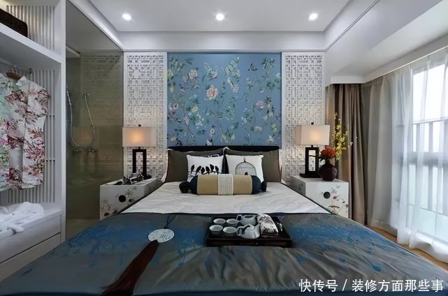 三居室|现代加中式混搭,13万半包装修128平三居室