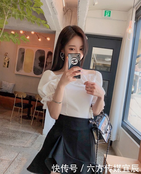 时尚|孙允珠时尚穿搭鸥鹭轻笼雪纺小洋裙,尽显小女人的可爱伊人
