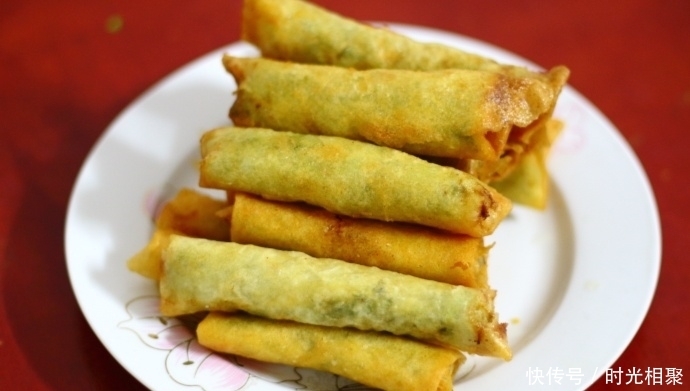 春卷|炸春卷想要好吃,馅料最重要,用它做馅立马遭疯抢