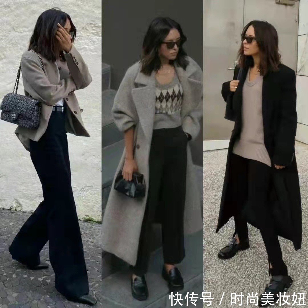 小姐姐|小个子女生拼的是“气场”,她靠穿搭赢得体面,照着穿又飒又美