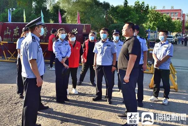 吕源|聊城茌平民警开展文明实践活动