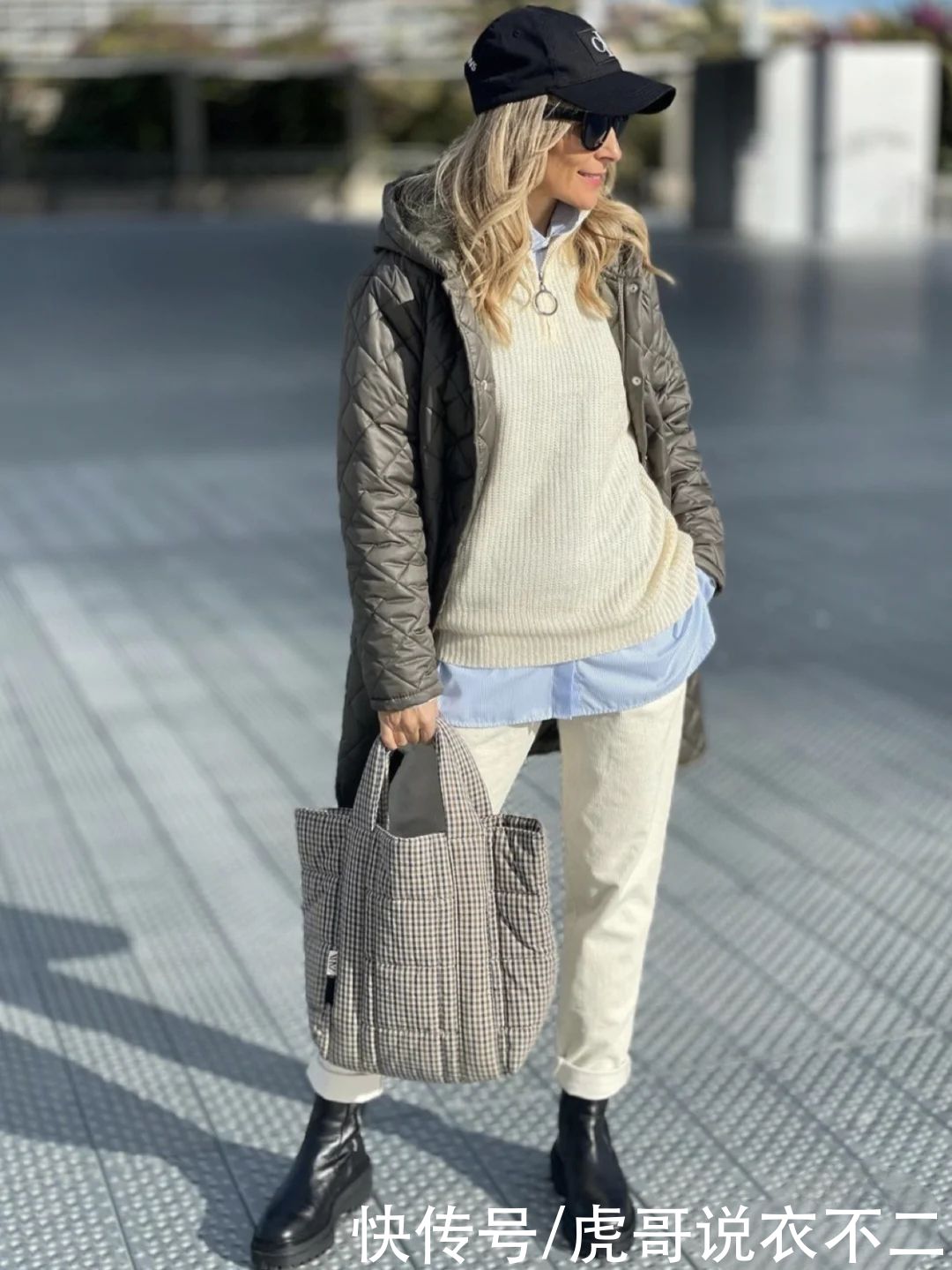嫌羽绒服不够飒？看欧美博主们的街拍就够了，飒爽时髦又有型