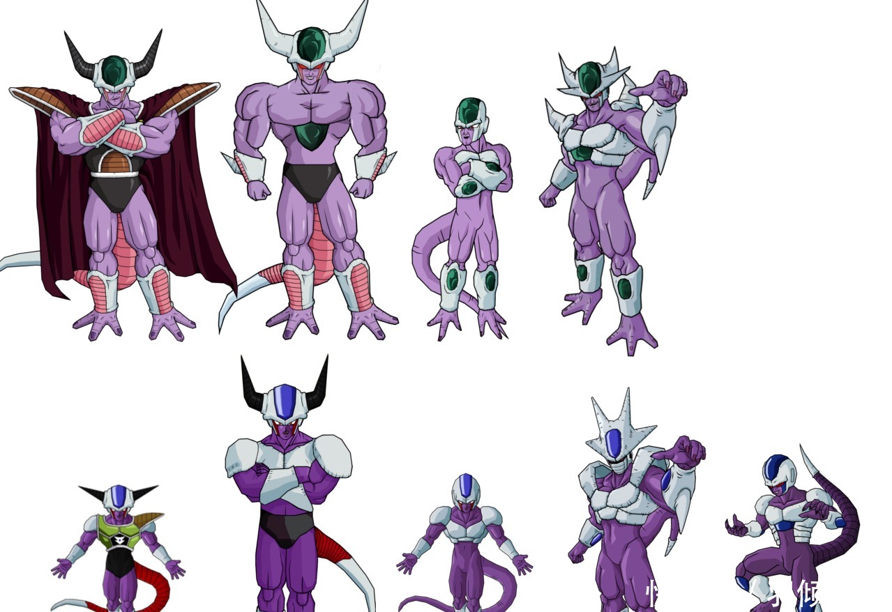 形态|弗利萨家族变身族谱,黄金形态之后,大王靠什么形态重振家族雄风