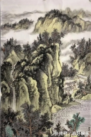 影帝&荣宝斋签约画家张照兵,被誉为“天才画家”,画作被影帝收藏