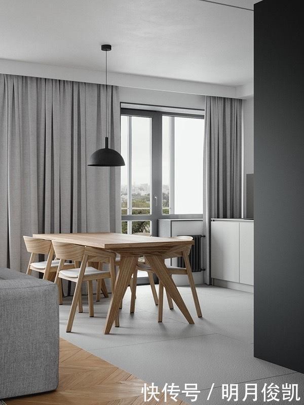 二居室|96平现代风二居室,极致铺陈多元个性呈现的魅力主张