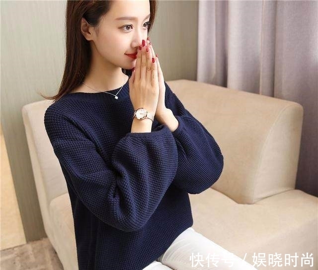如梅|现在流行穿这几款气质毛衣,舒适有质感,体型微胖也可穿