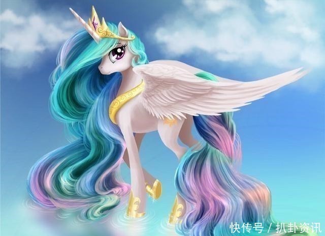 瑞瑞|当彩虹小马中的M6集体变成空角兽，琪萍和柔柔太霸气了