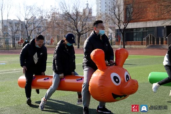 县实验小学|2021年五莲县城市社区冬季全民健身趣味运动会成功举办