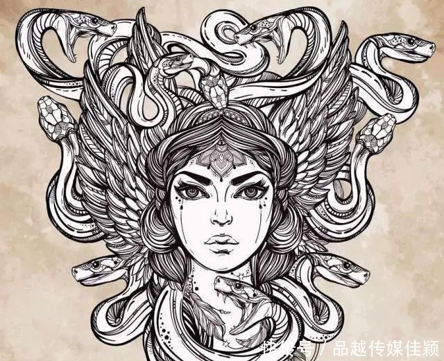 面目可憎|蛇发女妖美杜莎:一看她的眼睛就石化,美貌招来的祸患和诅咒