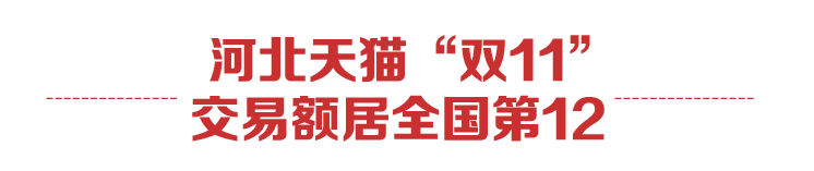 销售|“双11”河北人“剁”下164亿元，4大爆款产业带销售破亿