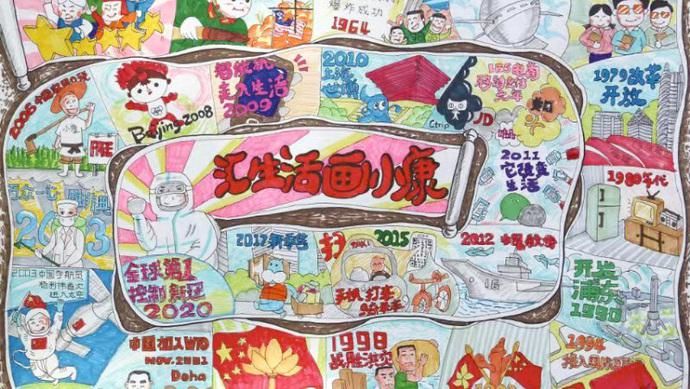 青少年|青少年眼中的小康生活是怎样的?这一次,他们画了出来……