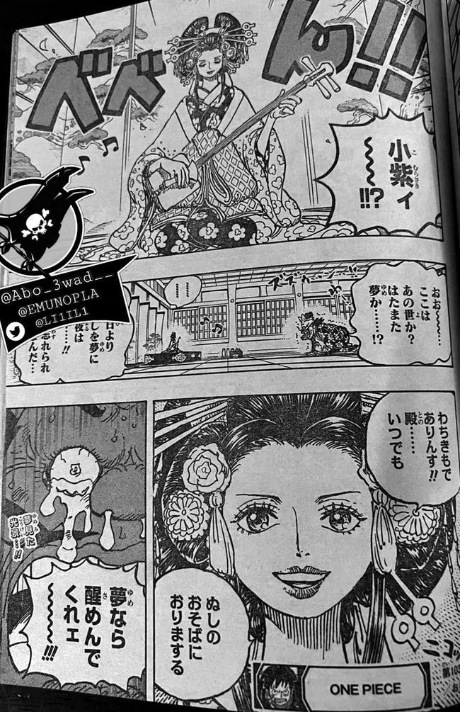 布鲁克|海贼王1032话,小紫登场,烬灾身体也能分离,索隆阎魔即将觉醒