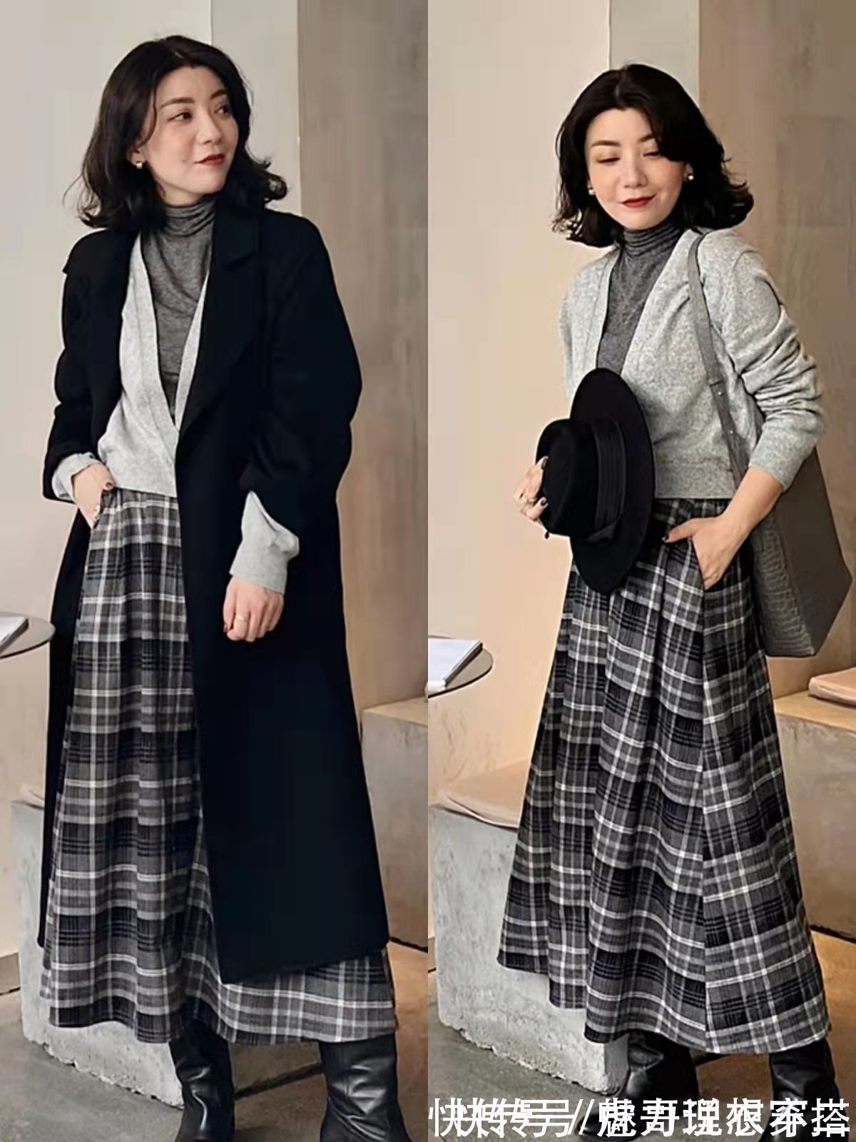 搭法 50岁女人可借鉴的冬季穿搭,有温度又优雅,四个技巧助你脱胎换骨