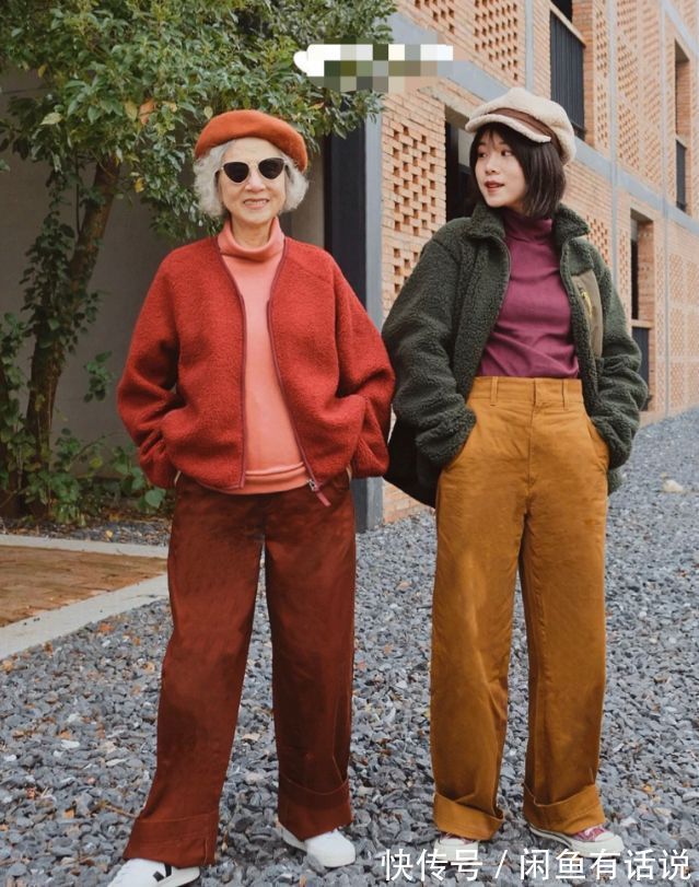 单品 等我老了也不要穿“老年装”,和孙女穿同款才洋气,做个时髦奶奶