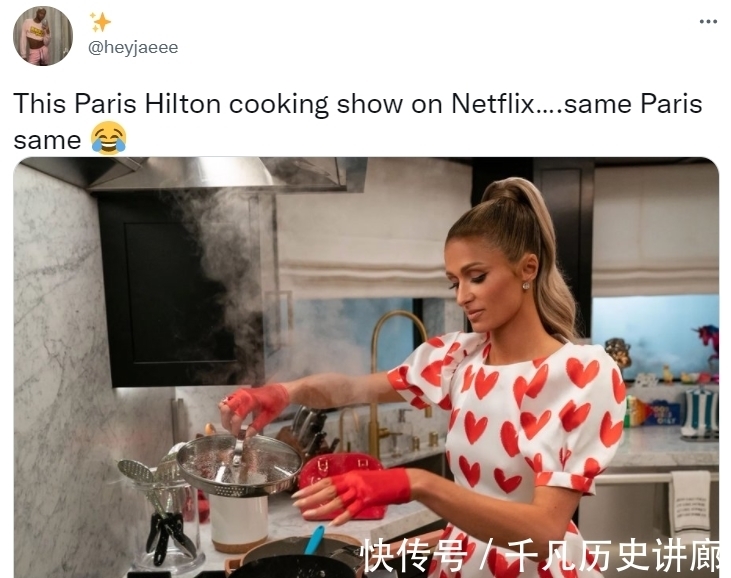 鱼子酱|希尔顿下厨真人秀，喂狗吃鱼子酱，厨具镶满钻石……网友称不做作