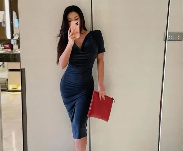 身材|韩国长腿女孩,健身减脂很开心,如今身材让人羡慕