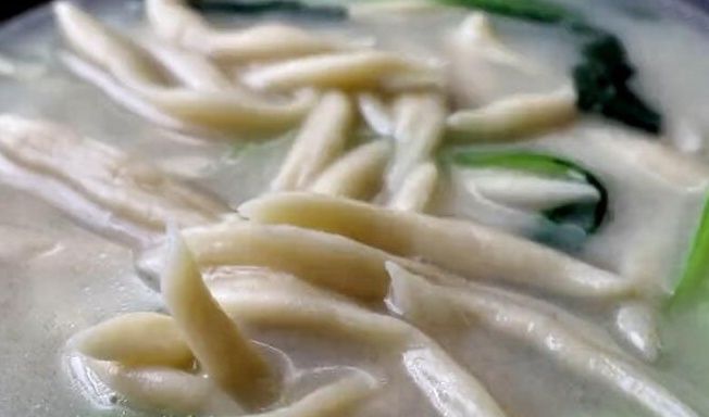 食用盐|秋天,饺子面条靠边站,给家人做此面食,汤鲜美味还筋道,太香了