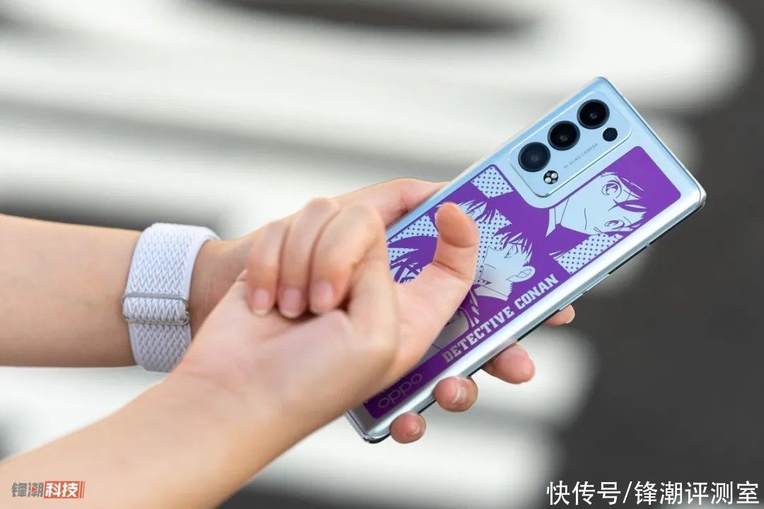 后盖|OPPO发布Reno6 Pro+柯南限定版：后盖竟然会变色