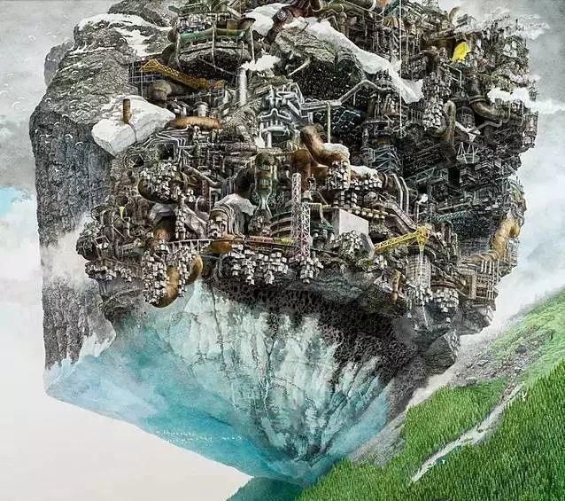 幅画!一幅画画了3年,细到要用放大镜,他把钢笔画玩到了极致