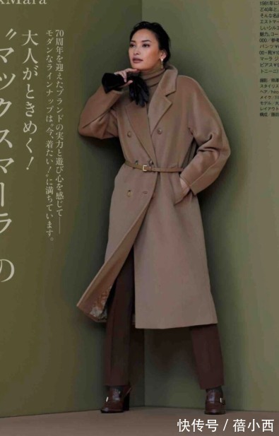 针织衫|气质女人穿大衣更爱“极简风”,低调沉稳且大气,40+穿更高级