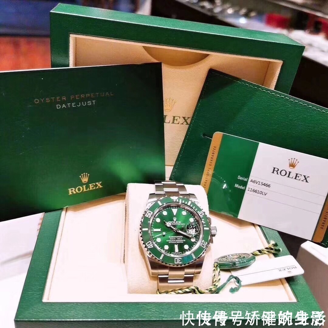 Rolex|劳力士已经成为了一种身份的象征了!品鉴Rolex潜航者绿水鬼腕表