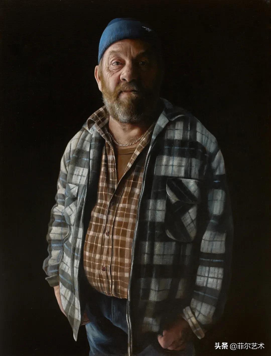 安妮·罗达!法国画家安妮·罗达超高清、超写实人物油画作品欣赏