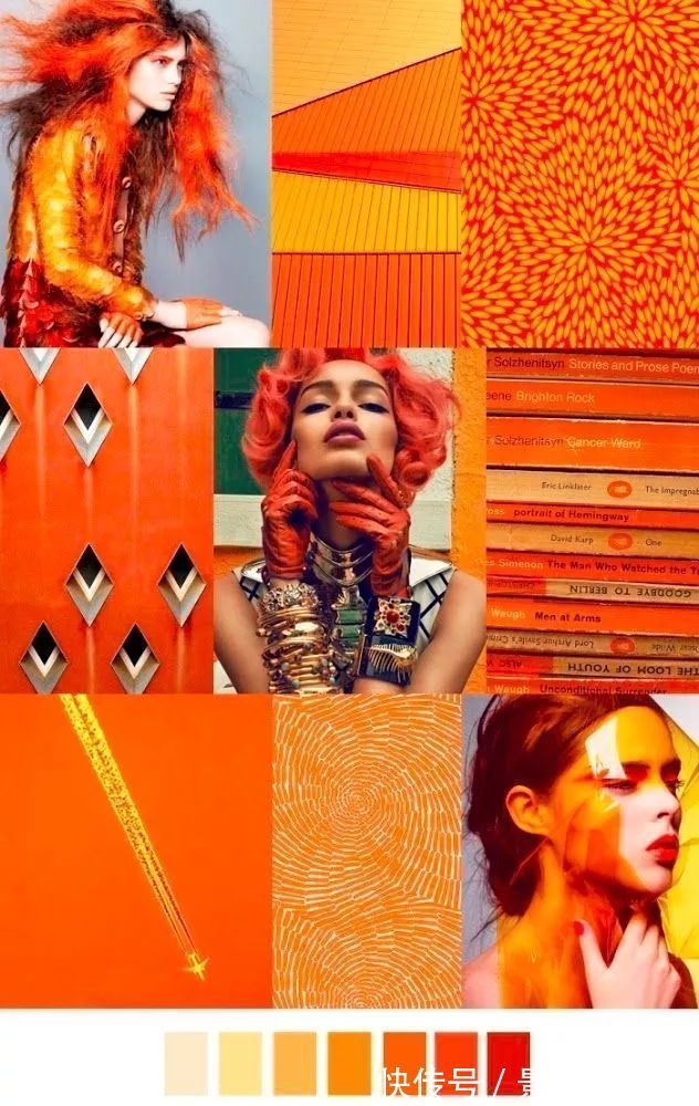 柑橘橙 这个能让冬季变得灵动有趣的颜色,只要穿对了,绝对是最吸睛穿搭