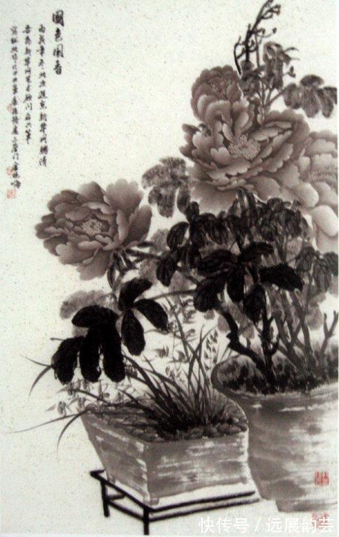 花鸟&自然的韵律——金晓海的水墨花鸟画