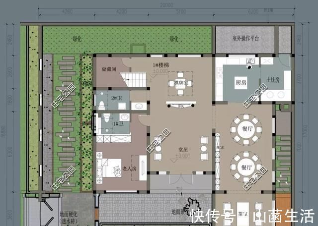 户型|农村没有堂屋的房子不是好房子,20套户型分享,总有一套看上眼