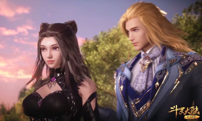 朱竹清|斗罗大陆:朱竹清顺利通关,戴沐白大喊我老婆,这波糖吃得好撑