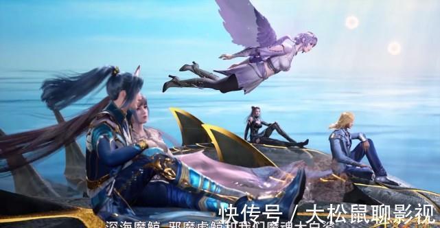 大白鲨|斗罗大陆:白沉香的速度媲美魔魂大白鲨,唯有小舞和唐三是双人席