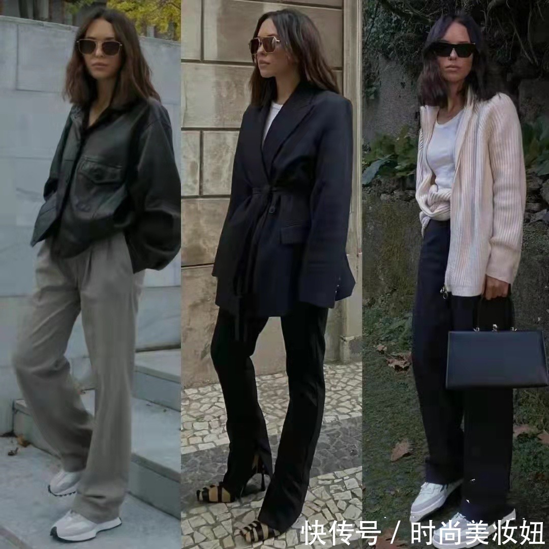 小姐姐|小个子女生拼的是“气场”,她靠穿搭赢得体面,照着穿又飒又美